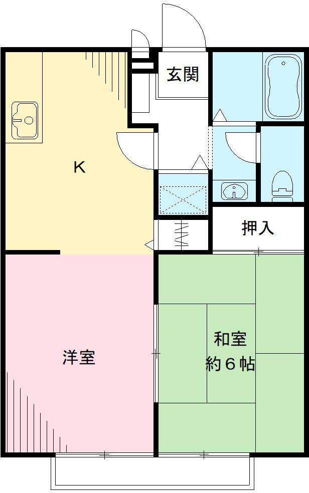 グリーンゾーン　Ａの間取り