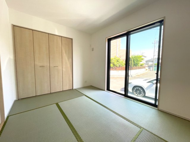 岡山市中区福泊　戸建の和室|和室です。