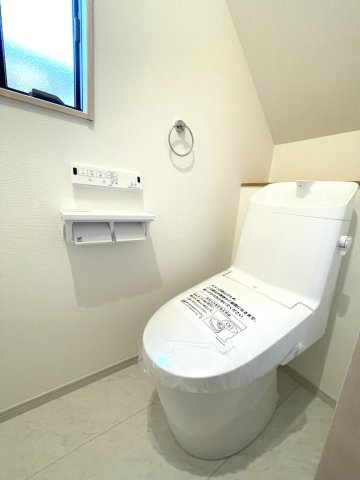 岡山市中区福泊　戸建のトイレ|1階トイレです。