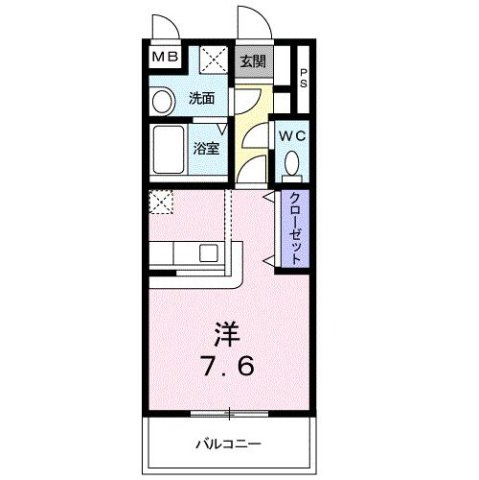 インター久留米ＳＵＲの間取り