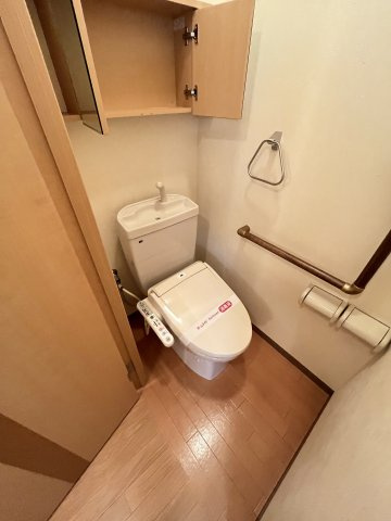 ベル　ルージュのトイレ