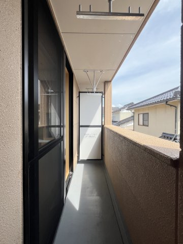 ベル　ルージュのバルコニー