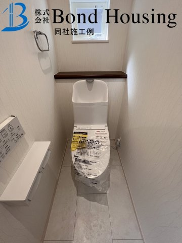 お車２台以上駐車可能　第1太寺大野町全3棟　3号棟のトイレ