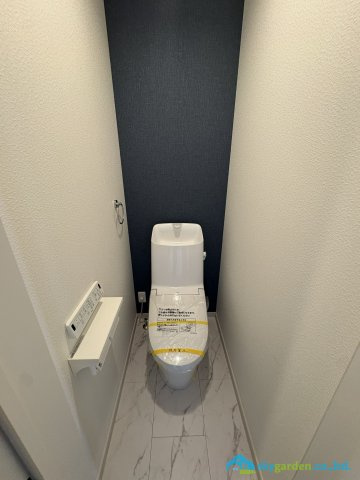 藤沢市高倉　新築戸建　全１棟のトイレ|清潔感のあるトイレです