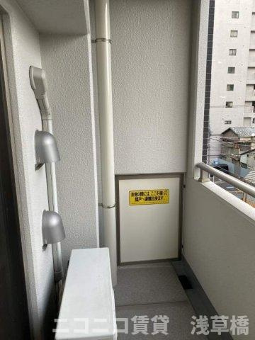 日神デュオステージ亀戸のバルコニー