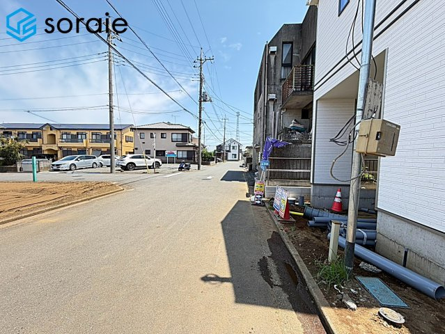 所沢市東所沢6期　全3棟　新築戸建　ハートフルタウンの前面道路含む現地写真|2026/7/31撮影
