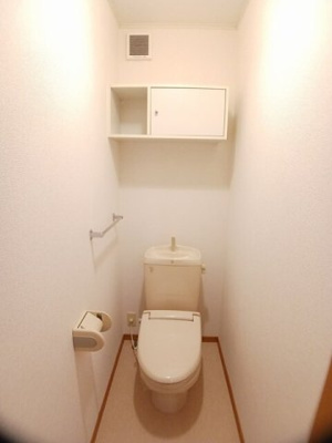【トイレ】 | パレストⅡ番館 | 落ち着いた色調のトイレです