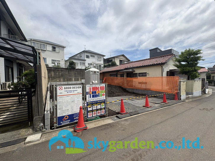 藤沢市柄沢　新築戸建　全１棟の外観