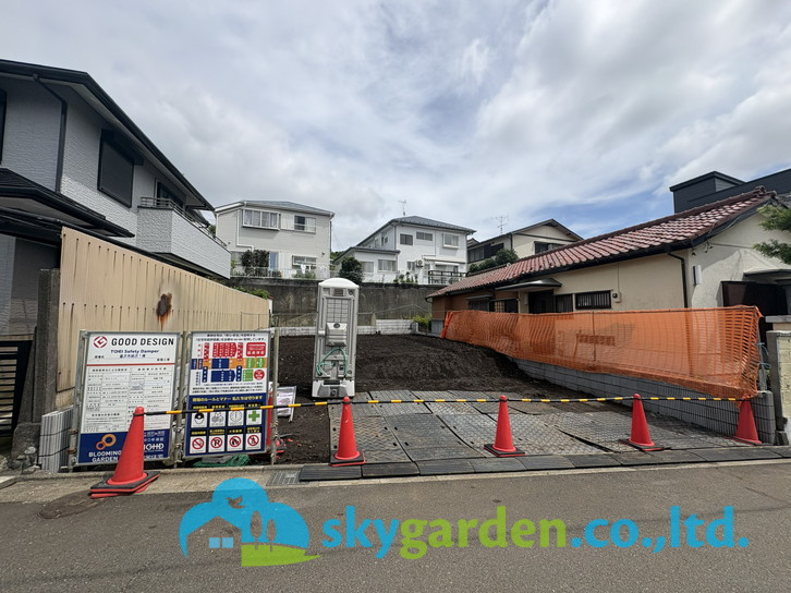 藤沢市柄沢　新築戸建　全１棟の外観