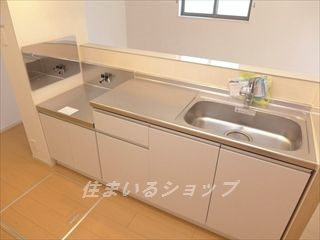 リバーサイド真倉　Ｇのキッチン|浄水器一体型シャワー水栓