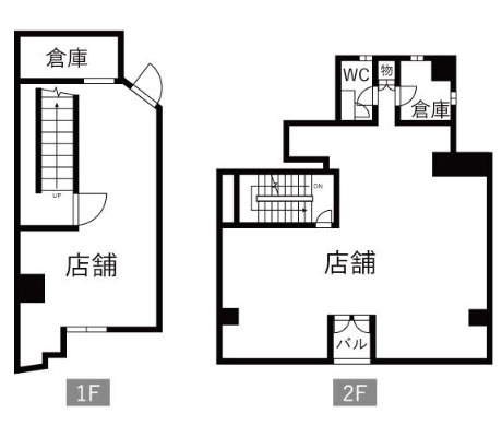 白川本町ビル【　サロン系おすすめ　】の間取り