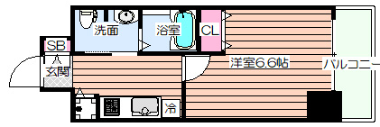 【間取り】 | アドバンス新大阪Ⅵビオラ