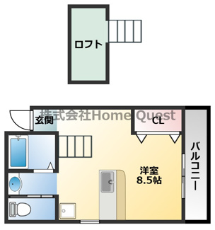 【間取り】 | ハイムアーネンエルベ