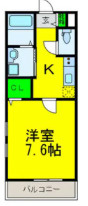 フィアスコート羽衣の間取り