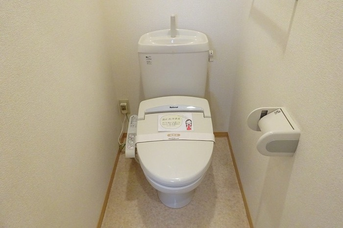 グランパパ　Ⅱのトイレ|トイレもきれいです