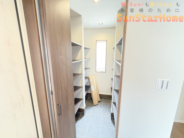 【サンスターホーム】羽村市双葉町3丁目　長期優良新築戸建の収納