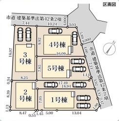 リーブルガーデン小郡市小郡第二の区画図