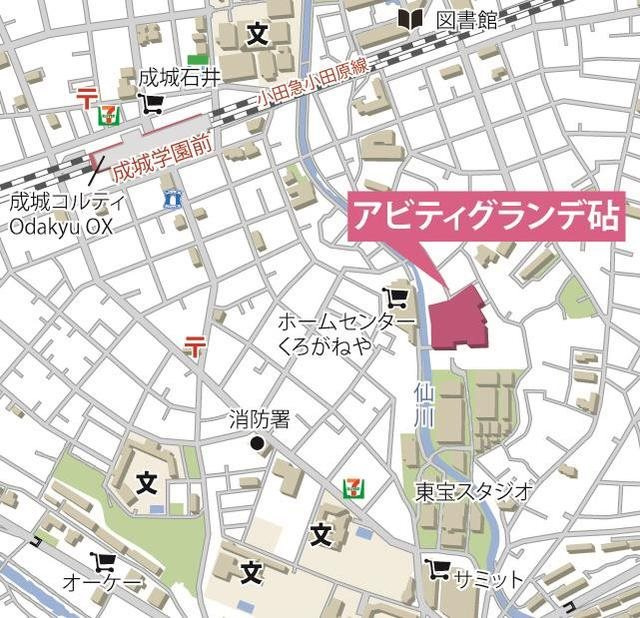 世田谷区砧７丁目の賃貸マンション
