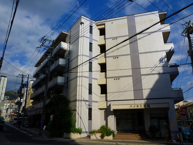 ハイネス生田の外観