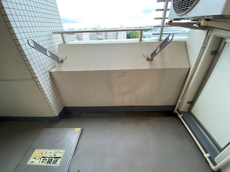 プラウドフラット三軒茶屋のバルコニー