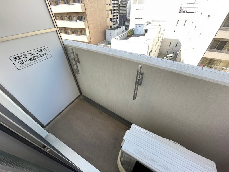 SERENiTE谷四のバルコニー