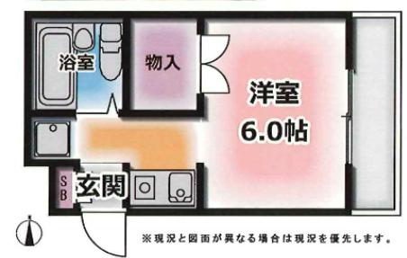 クレスト神田の間取り