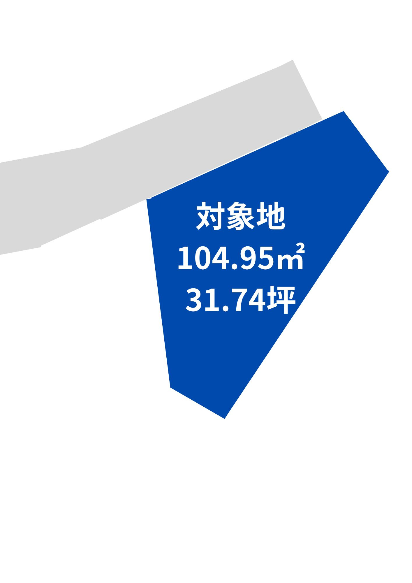 高崎市高砂町土地　B区画の土地図
