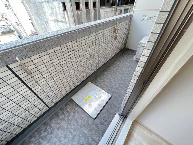 スプランディッド安土町のバルコニー