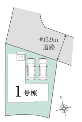 【区画図】 | 千町１丁目　１期１号棟