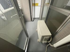 プリムヴェール蔵前のバルコニー