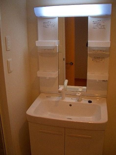 福岡市中央区天神３丁目の賃貸マンションの洗面所
