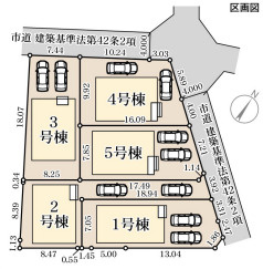 リーブルガーデン小郡市小郡第二の区画図