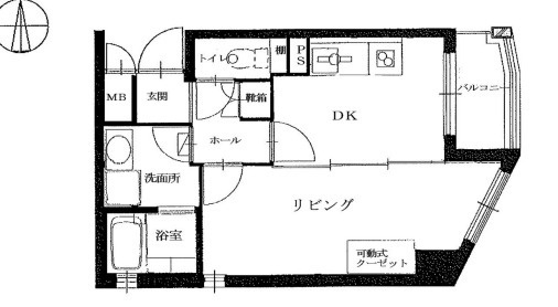 セルフィーユ三宮の間取り