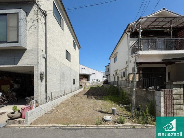 高槻市登町　第1期　新築一戸建ての外観|周辺は落ち着いた街並みの住宅地！子育てがしやすい住環境です！まだ未完成ですが、現地でしかわからない事もございます。是非一度ご覧ください。