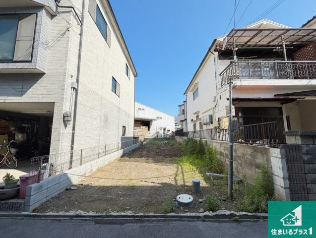 高槻市登町　第1期　新築一戸建ての外観|周辺は落ち着いた街並みの住宅地！子育てがしやすい住環境です！まだ未完成ですが、現地でしかわからない事もございます。是非一度ご覧ください。