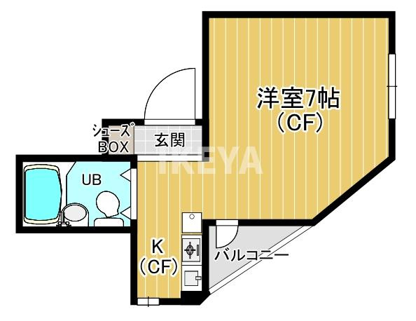 新城ビルの間取り