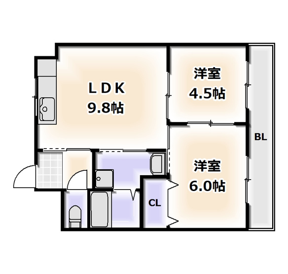 【間取り】 | エメラルドマンション