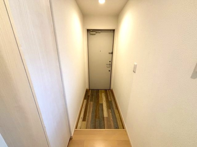 アビタ青木パークサイドの玄関