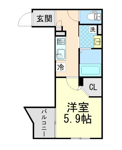 アビタ青木パークサイドの間取り