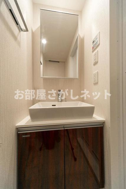 エスパローマ目白【おとり物件なし】#学生・社会人にオススメ！初期費用分割払いOK！の洗面所|※写真は同タイプ住戸です。