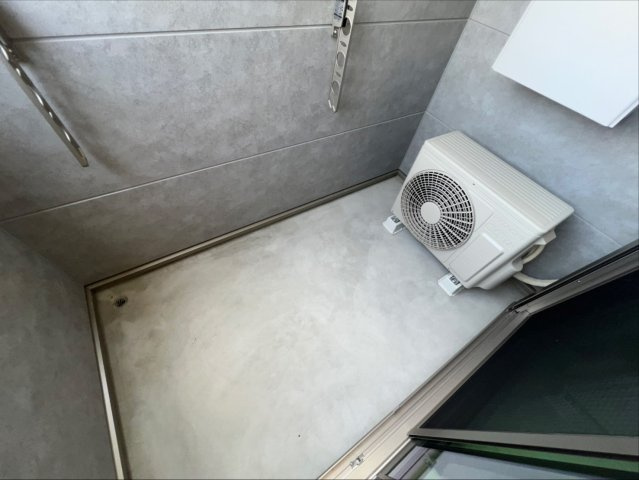 サンクレール八田のバルコニー
