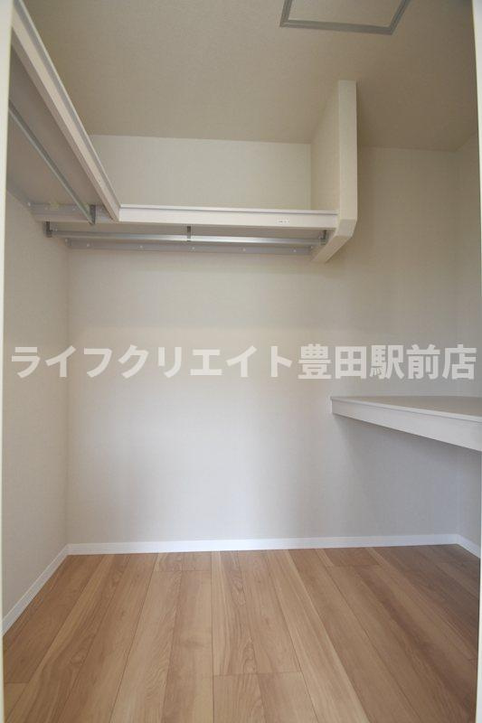 ヒルサイドコートの収納