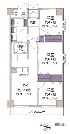ライオンズマンション大和の画像