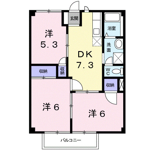 【間取り】 | アーバンハウスⅡ
