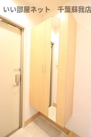 グランディールの玄関|明るい玄関です