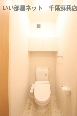 グランディールのトイレ|清潔感のあるトイレです