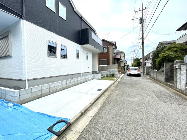 船橋市大穴南２丁目２期の前面道路含む現地写真