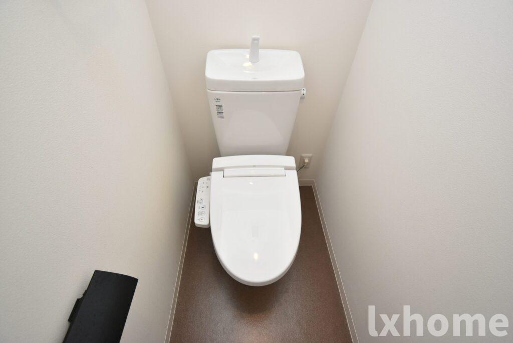 ヴィル・ド・レーブのトイレ|落ち着いた色調のトイレです