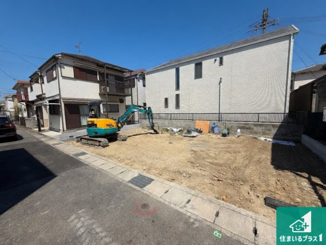 明石市朝霧町　第4期　新築一戸建ての外観|周辺は落ち着いた街並みの住宅地！子育てがしやすい住環境です！まだ未完成ですが、現地でしかわからない事もございます。是非一度ご覧ください。