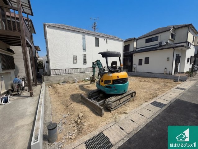 明石市朝霧町　第4期　新築一戸建ての外観|周辺は落ち着いた街並みの住宅地！子育てがしやすい住環境です！まだ未完成ですが、現地でしかわからない事もございます。是非一度ご覧ください。